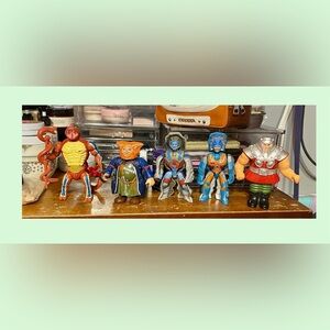 Vintage he man figures lot